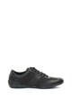 Emporio Armani Pantofi sport de piele, cu logo stantat Barbati