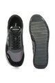 Emporio Armani Спортни обувки с велур и лого Мъже