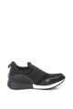 Francesco Milano Pantofi sport slip-on din material textil si piele ecologica Femei