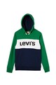 Levi's Kids Color Block kapucnis pulóver logóval&oldalzsebekkel Fiú