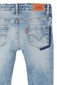 Levi's Kids Blugi skinny cu aspect tratat Fete