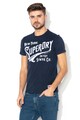 SUPERDRY 34th St. póló gumis logómintával férfi