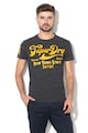 SUPERDRY Tricou cu imprimeu logo cauciucat 34th St. Barbati