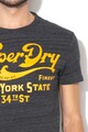 SUPERDRY Tricou cu imprimeu logo cauciucat 34th St. Barbati