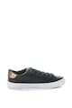 SUPERDRY Skater Sleek műbőr sneakers cipő fémes szegélyekkel női