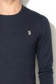 U.S. Polo Assn. Пуловер с бродерии и лого Мъже
