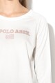 U.S. Polo Assn. Bluza cu logo si maneci raglan Femei