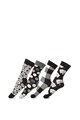 Happy Socks Set de sosete unisex, cu imprimeu - 4 perechi Barbati