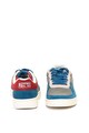 Pepe Jeans London Kids, Pantofi sport din material textil si piele intoarsa Brompton Fete