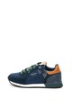 Pepe Jeans London Pantofi sport din material textil si piele intoarsa Sydney Baieti