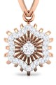 Dhamont Pandantiv de aur de 14k decorat cu 25 diamante Femei