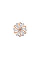 Dhamont Cercei in forma de floare decorati cu 48 de diamante Femei