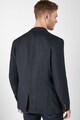 NEXT Sacou slim fit de in, cu batista decorativa Barbati