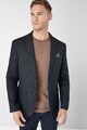 NEXT Sacou slim fit de in, cu batista decorativa Barbati