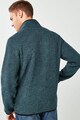 NEXT Texturált cipzáros pulóver férfi