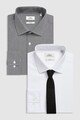 NEXT Комплект от две ризи и вратовръзка Мъже