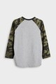 NEXT Bluza cu maneci raglan camuflaj Baieti