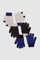 NEXT Ръкавици с цветен блок - 3 чифта Момчета