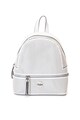 Buffalo Rucsac de piele ecologica cu perforatii Cloud Cream Femei