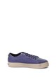 U.S. Polo Assn. Pantofi sport flatform de piele ecologica cu model texturat Violet Femei