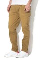 Scotch & Soda Pantaloni cargo lejeri cu croiala conica Barbati