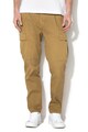 Scotch & Soda Pantaloni cargo lejeri cu croiala conica Barbati