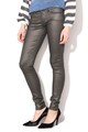 Pepe Jeans London Pantaloni conici cu aspect metalizat Pixie Femei