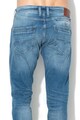 Pepe Jeans London Blugi regular fit cu aspect decolorat Spike Barbati