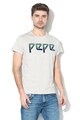 Pepe Jeans London Mack logómintás slim fit póló férfi