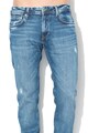 Pepe Jeans London Blugi conici cu aspect decolorat Stanley Barbati