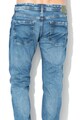 Pepe Jeans London Blugi conici cu aspect decolorat Stanley Barbati