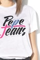 Pepe Jeans London Tricou cu imprimeu logo Michelle Femei