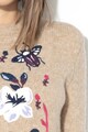 Pepe Jeans London Lali kötött pulóver hímzéssel női
