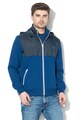 Pepe Jeans London Jacheta long-fit cu captuseala din fleece si cu gluga Amstrong Barbati