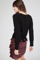 Motivi Gyapjútartalmú pulóver rojtos alsó szegéllyel női