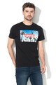 Levi's Tricou cu imprimeu tropical si logo Barbati