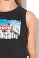 Levi's Top crop cu imprimeu logo si grafic Femei