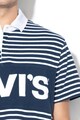 Levi's Раирана тениска с яка Мъже