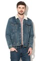 Levi's Jacheta de denim cu blana sherpa si captuseala de blana shearling sintetica Barbati