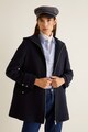 Mango Audrey gyapjútartalmú kapucnis kabát női