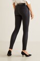 Mango Blugi skinny cu aspect peliculizat si efect push-up Kim Femei