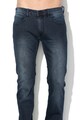 Broadway Blugi slim fit cu aspect decolorat Tyler Barbati