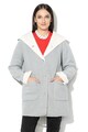 Greystone Haina din material usor cu captuseala de blana shearling sintetica Femei