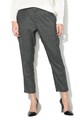 Greystone Pantaloni crop cu garnituri tubulare laterale Femei