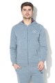 GUESS Hanorac cu fermoar, logo si captuseala de fleece Barbati