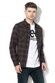 Lee Camasa slim fit cu model in carouri si capse Barbati