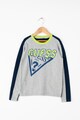 GUESS JEANS Pulover din tricot fin cu imprimeu logo Baieti