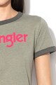 Wrangler Tricou cu imprimeu logo Ringer Femei