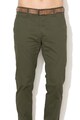 Tom Tailor Pantaloni chino slim fit cu o curea Barbati