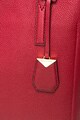 Michael Kors Кожена чанта Ana с лого Жени